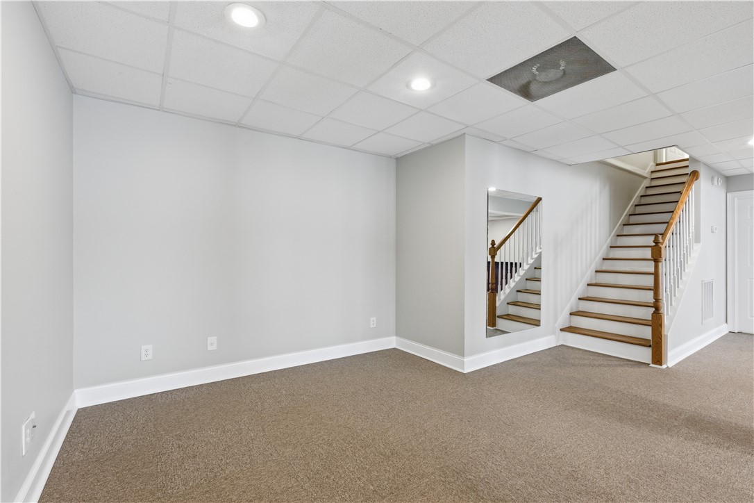 501 Capri Point Lavonia, GA 30553 - Photo 48 of 50 This versatile basement space features durable carpeting and convenient stair access.