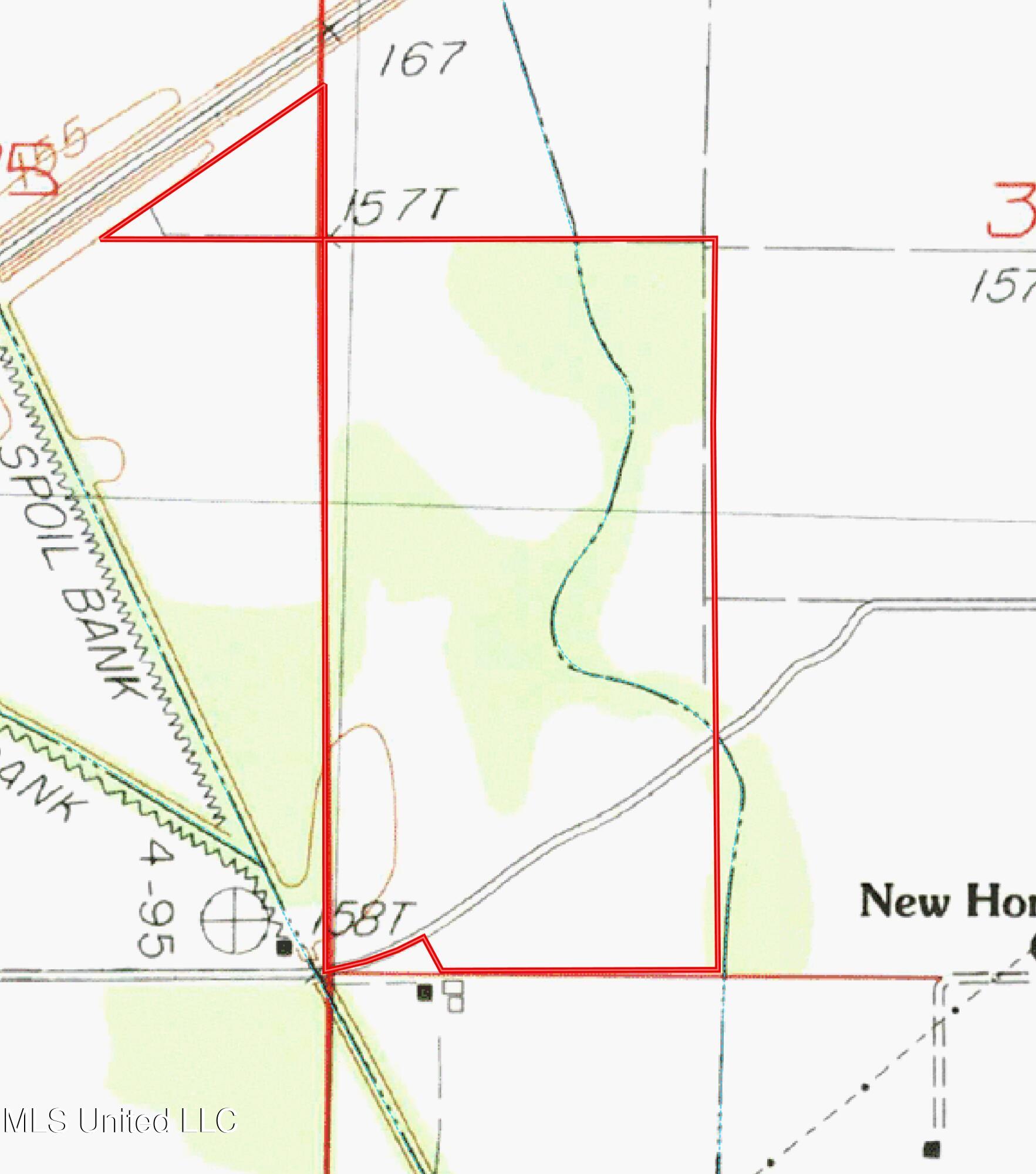 Jossell Road Marks, MS 38646 - Photo 26 of 26 topo