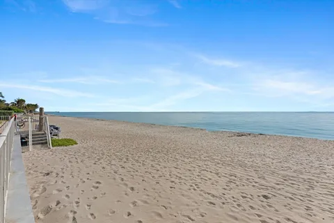 a view of beach and ocean