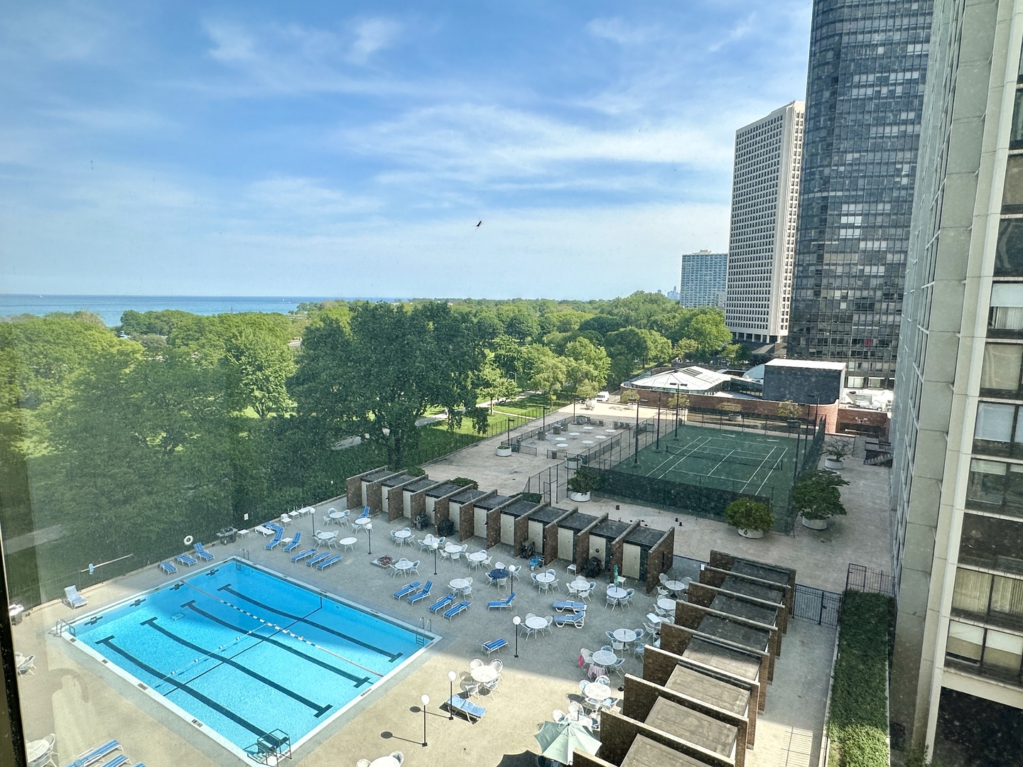 5455 North Sheridan Road, Unit 908 Chicago, IL 60640 - Photo 19 of 21 a view of a balcony with two chairs
