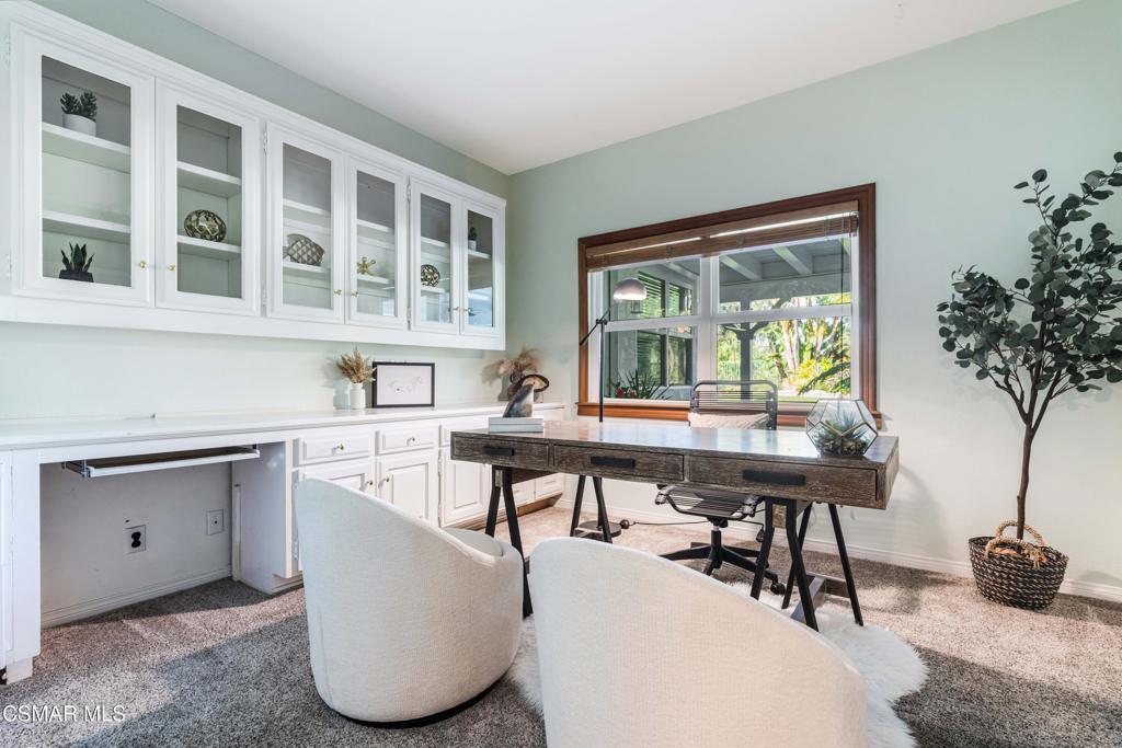 637 Bluegrass Street Simi Valley, CA 93065 - Photo 30 of 67 a living room with furniture a window and a potted plant