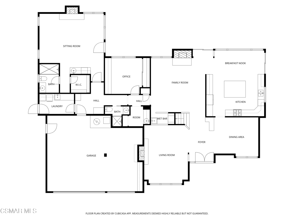637 Bluegrass Street Simi Valley, CA 93065 - Photo 65 of 67 a picture of floor plan