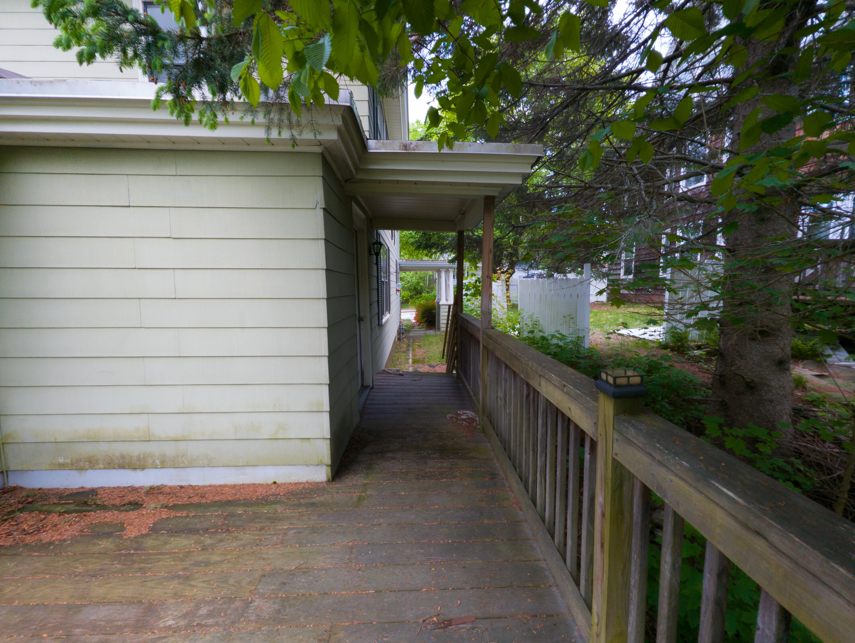 325 Court Street Auburn, ME 04210 - Photo 6 of 64 10 - Outside Back Porch