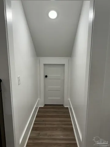 a view of storage and utility room