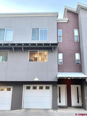 a front view of a building