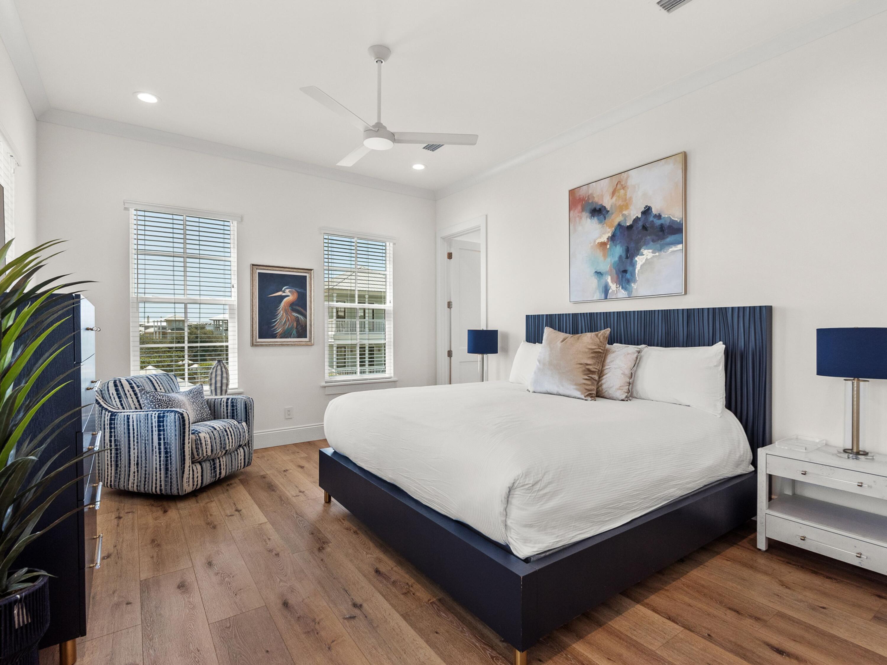 50 Camelot Lane Santa Rosa Beach, FL 32459 - Photo 14 of 39 a large bedroom with bed and window