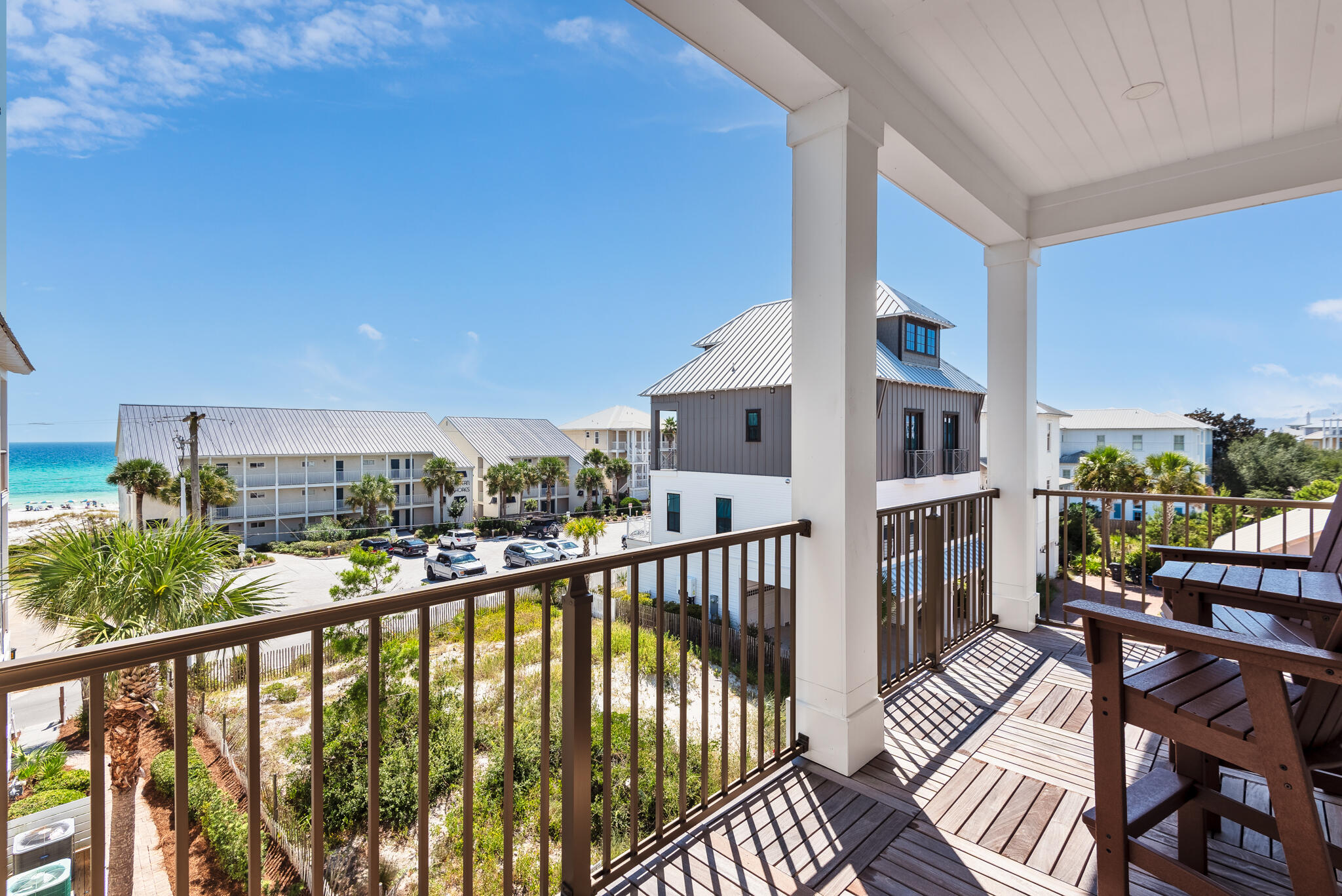50 Camelot Lane Santa Rosa Beach, FL 32459 - Photo 15 of 39 a view of a balcony with chairs
