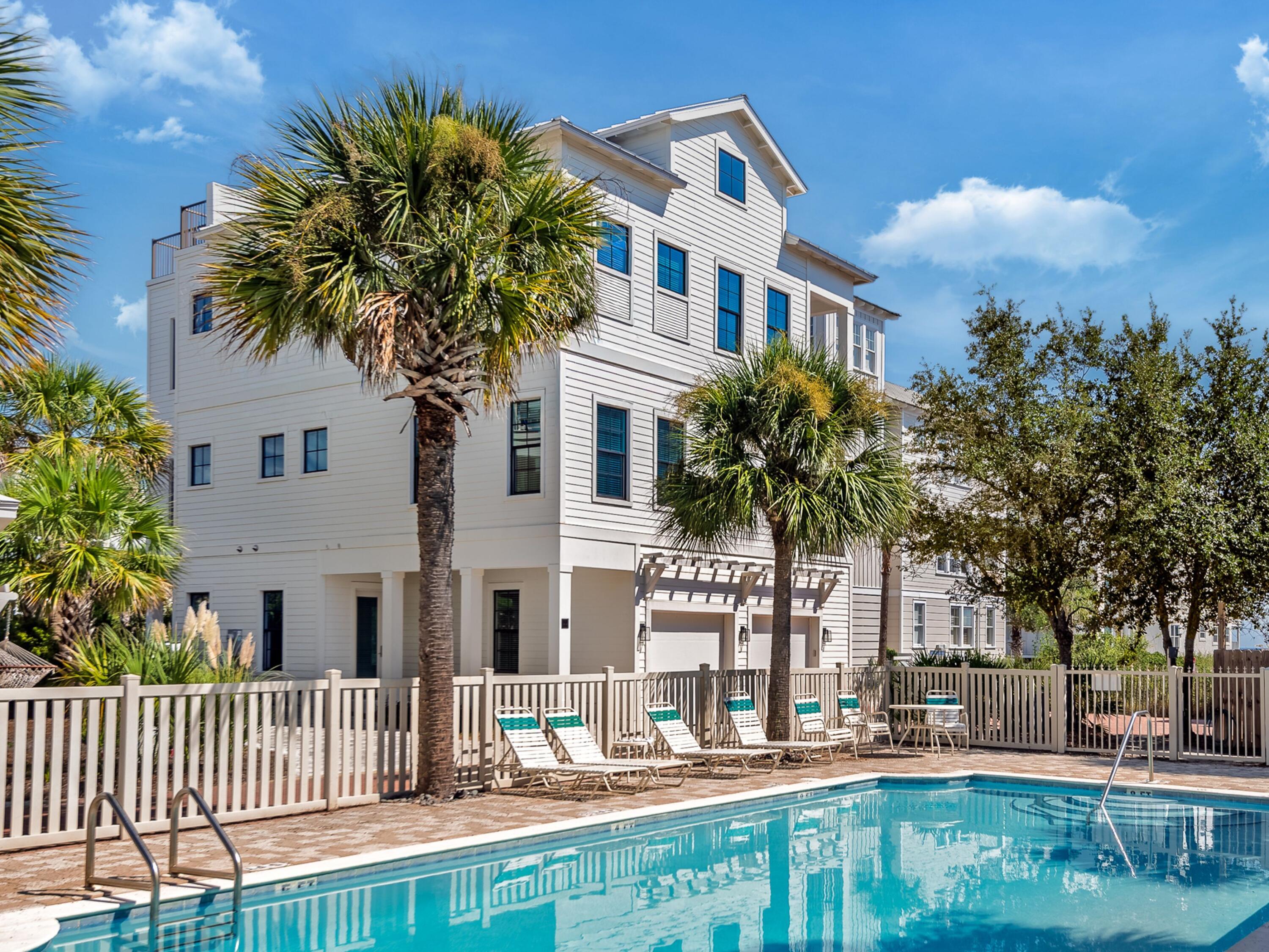 50 Camelot Lane Santa Rosa Beach, FL 32459 - Photo 38 of 39 a front view of a house with a garden