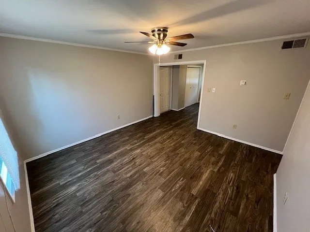 wooden floor in an empty room