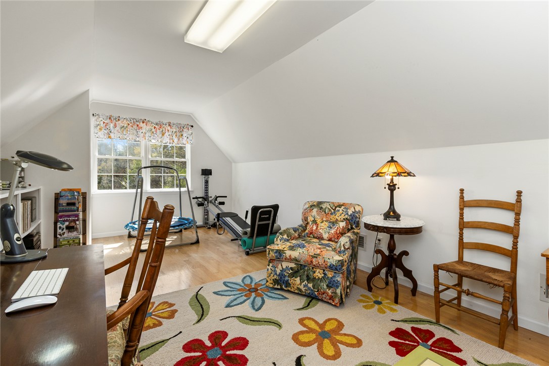 108 Pearman Drive Pendleton, SC 29670 - Photo 37 of 50 This versatile bonus room features bright windows and wood flooring, ideal for a home gym or office.