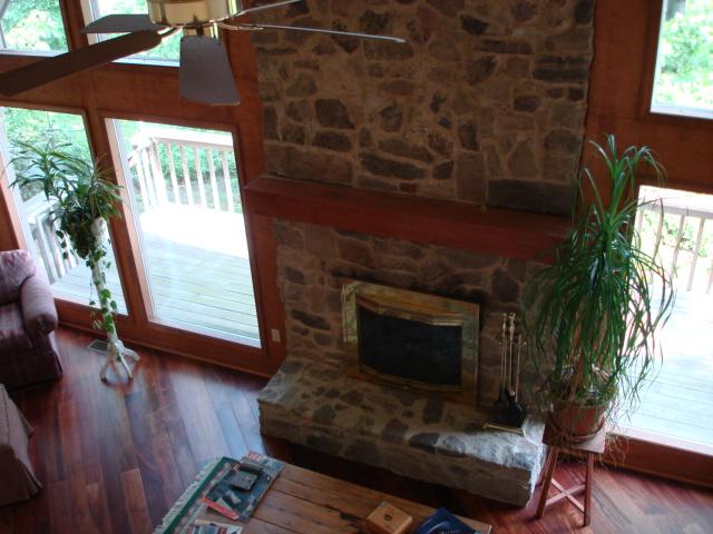 7270 Solonevich Road Roanoke, VA 24018 - Photo 12 of 20 Great Room's stone Fireplace
