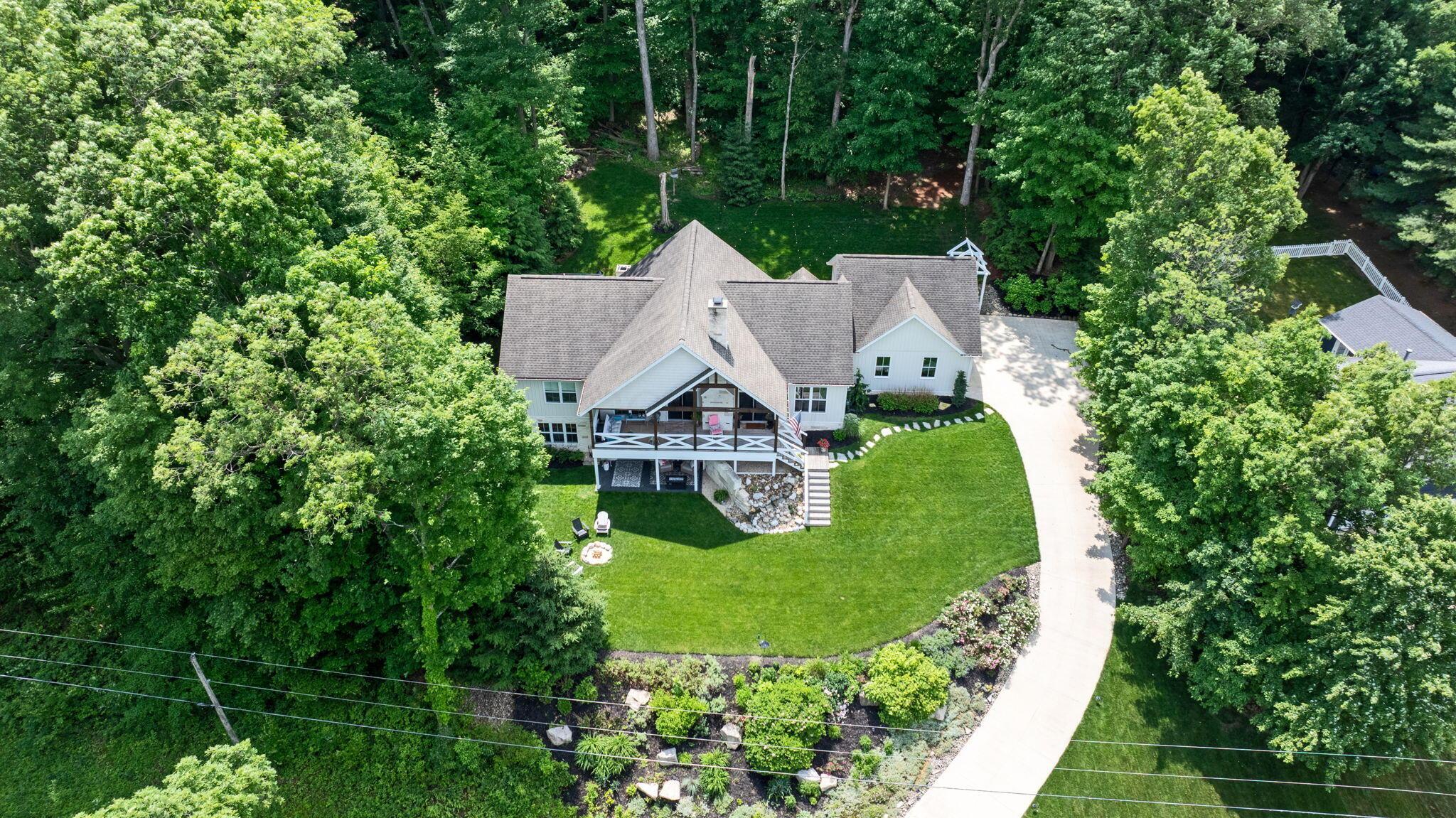 520 Grand Ridge Drive Howard, OH 43028 - Photo 56 of 64 Ariel view