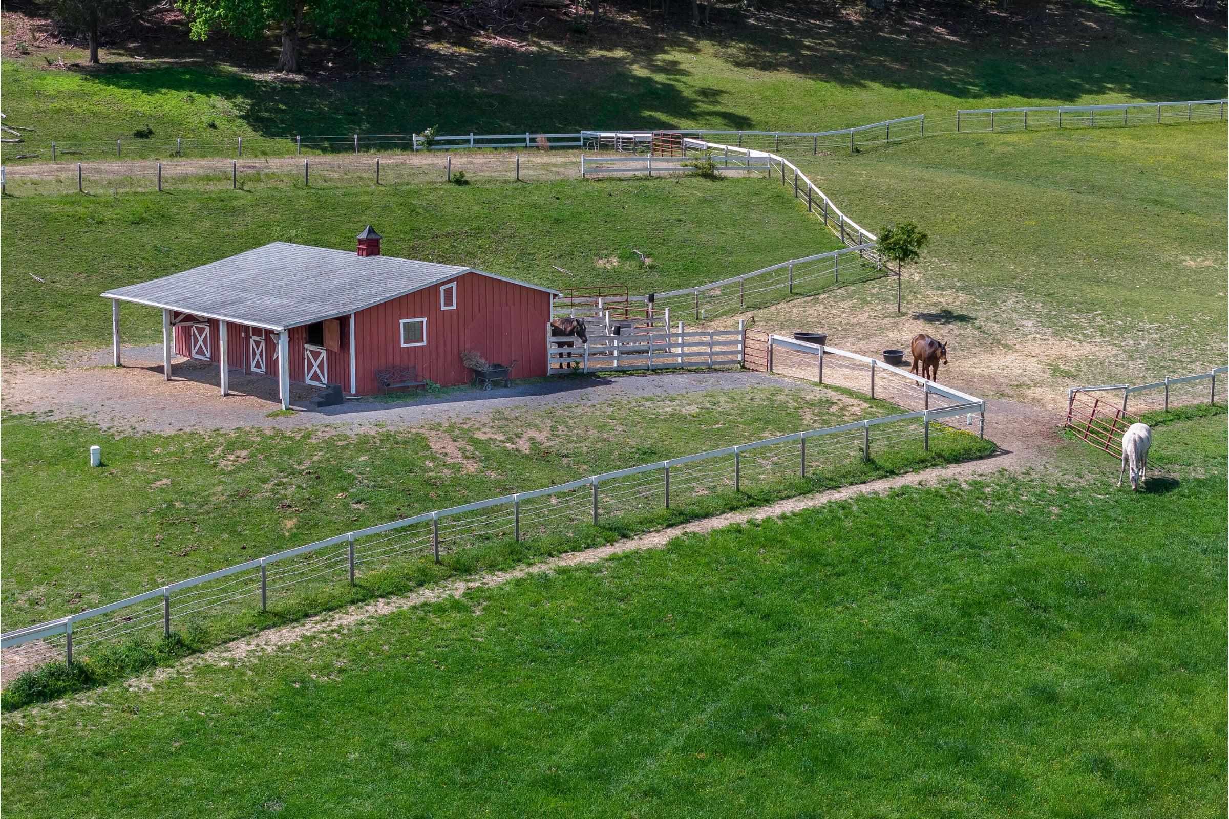 75 Margarets Lane Lexington, VA 24450 - Photo 11 of 55 The property features 3 fenced paddocks.