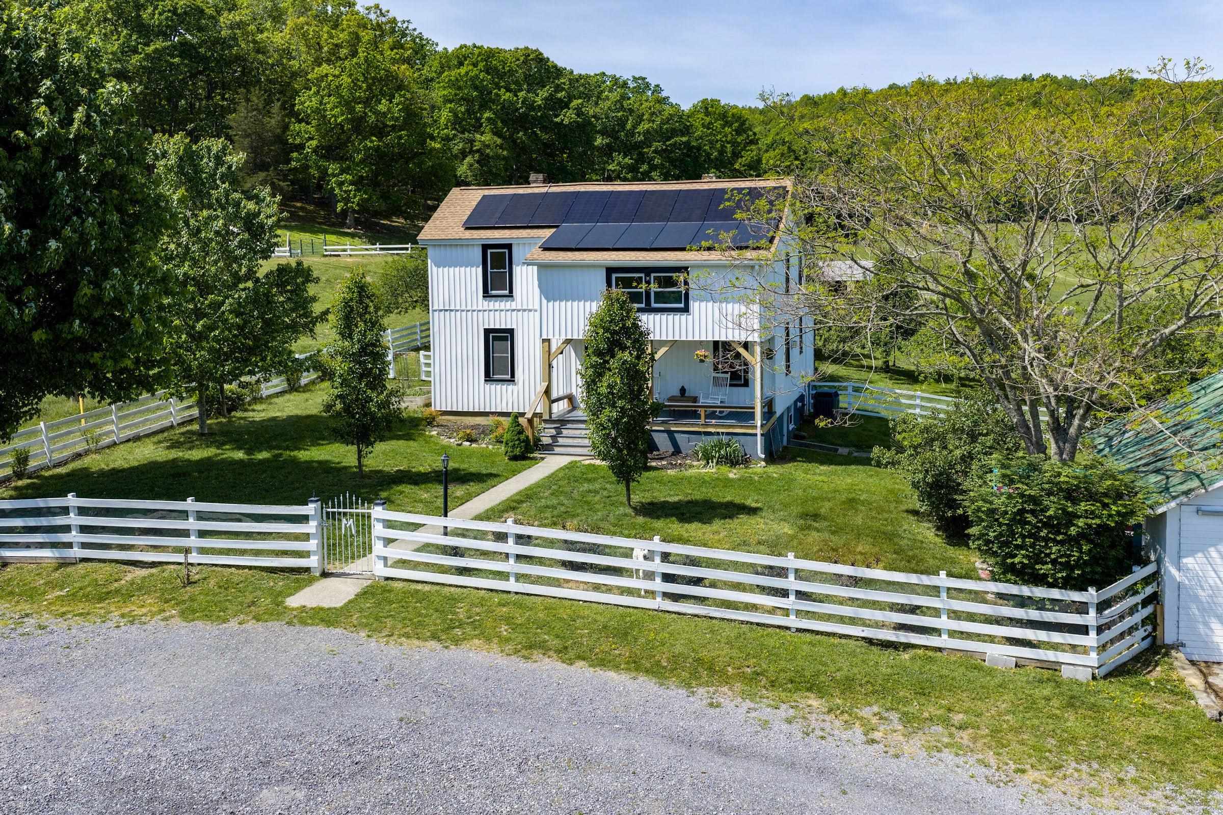 75 Margarets Lane Lexington, VA 24450 - Photo 2 of 55 Fenced in orchard by old barn: apples pears, peaches and plums