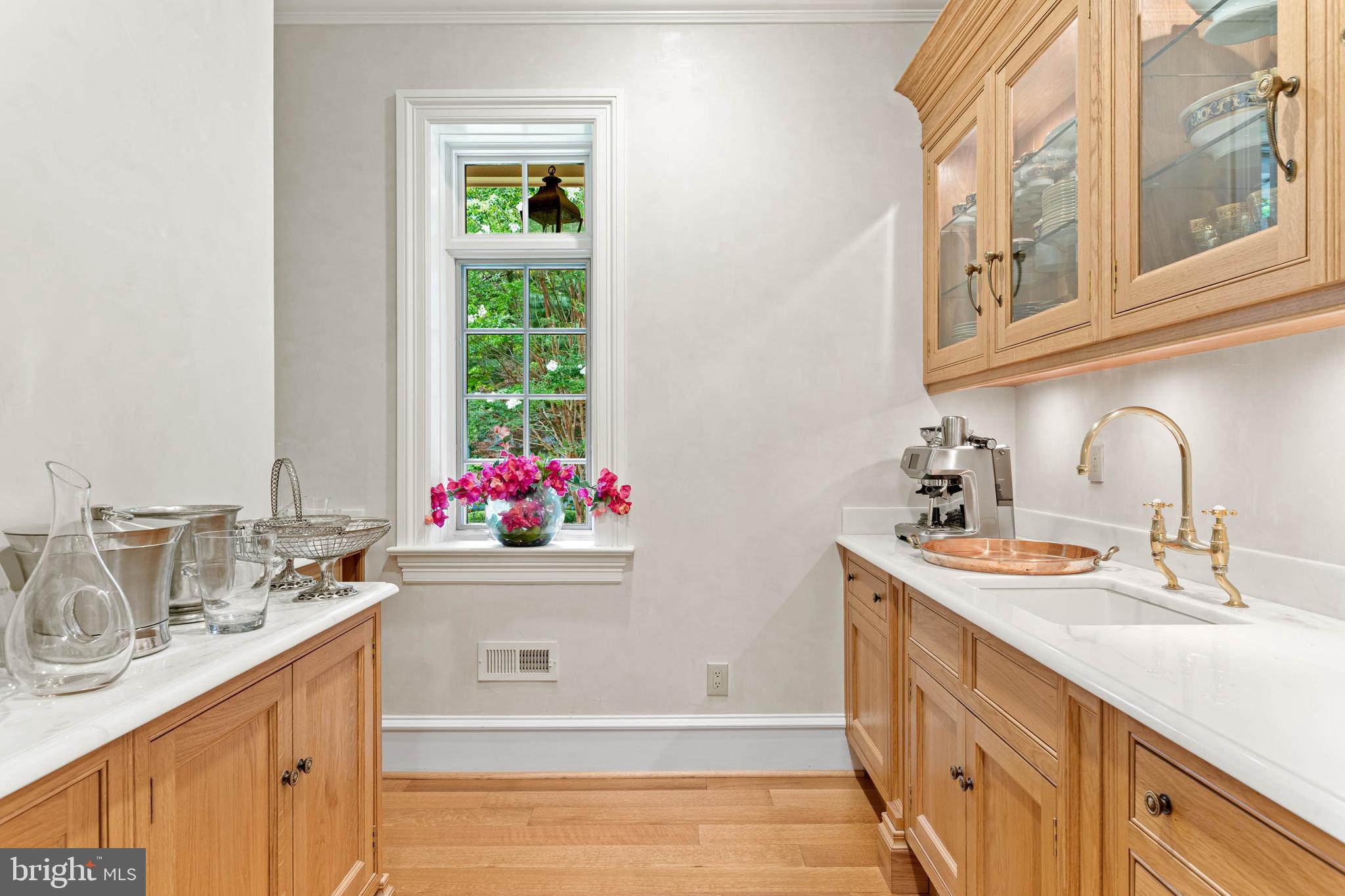 545 Avonwood Road Haverford, PA 19041 - Photo 27 of 86 a bathroom with a sink vanity granite and a mirror