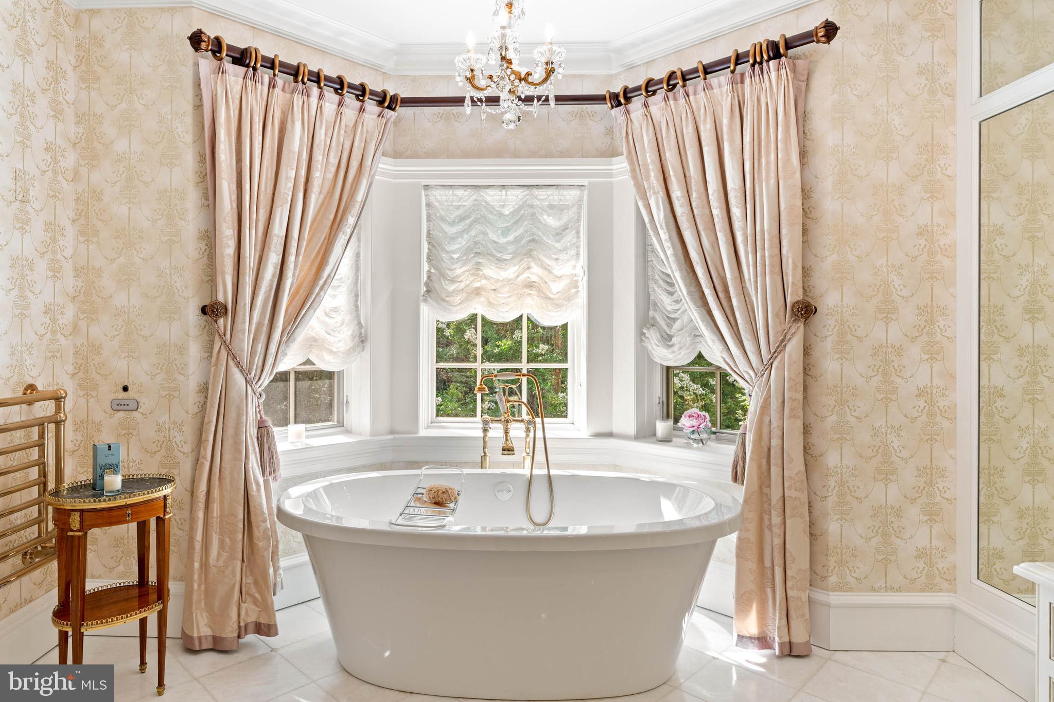 545 Avonwood Road Haverford, PA 19041 - Photo 46 of 86 a spacious bathroom with a bathtub and next to a window