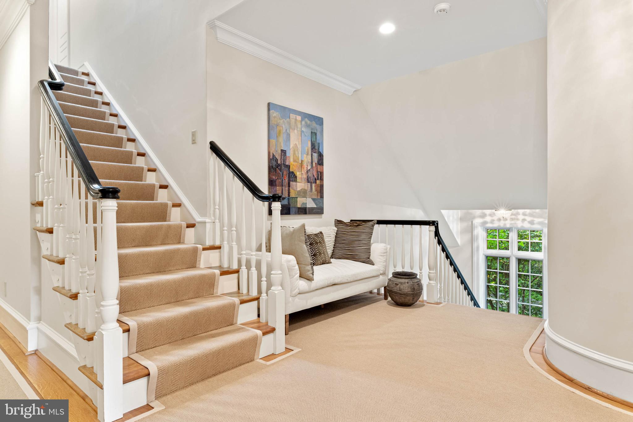 545 Avonwood Road Haverford, PA 19041 - Photo 65 of 86 a view of staircase with white walls and windows