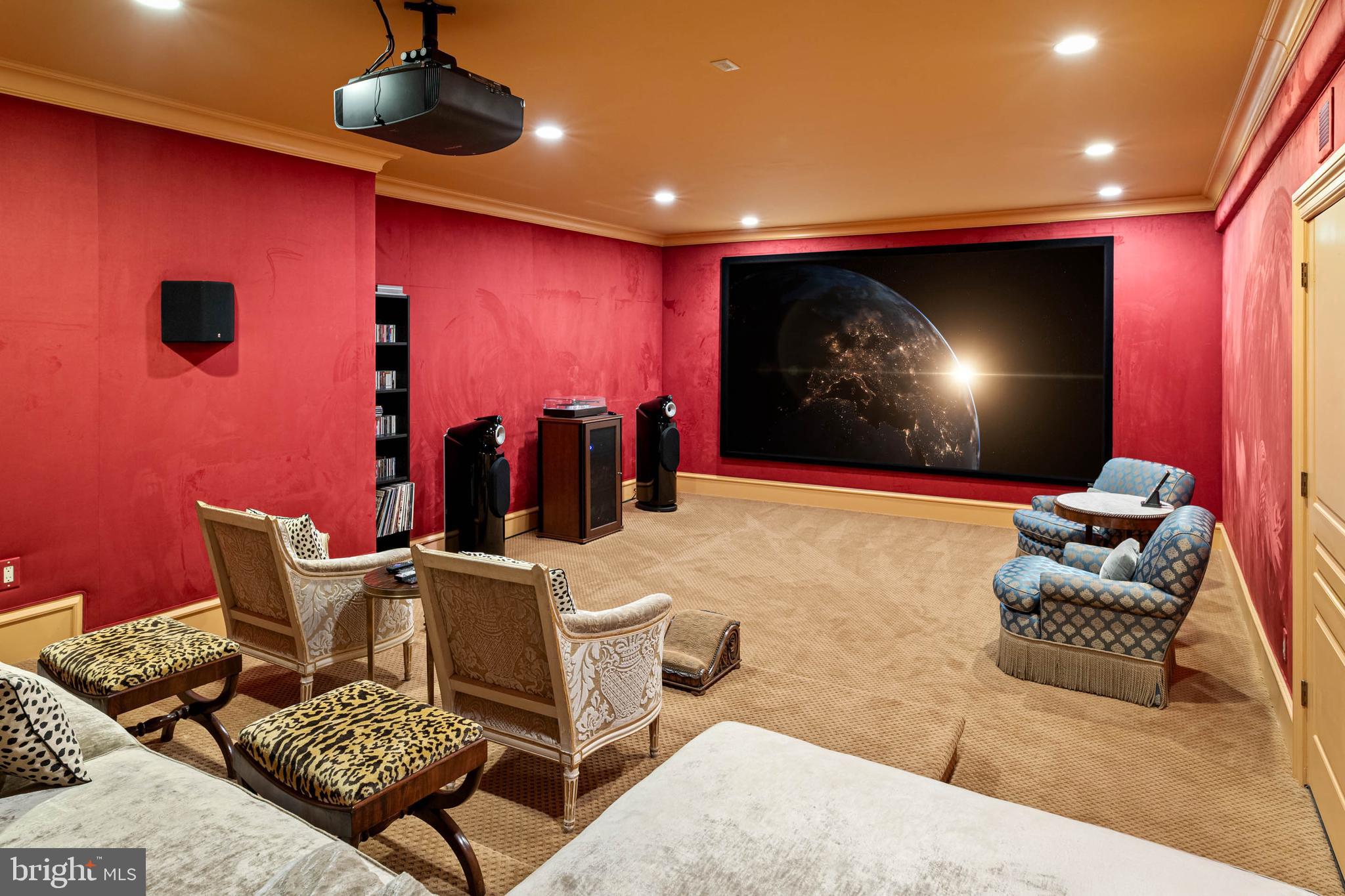 545 Avonwood Road Haverford, PA 19041 - Photo 74 of 86 a living room with furniture and a flat screen tv