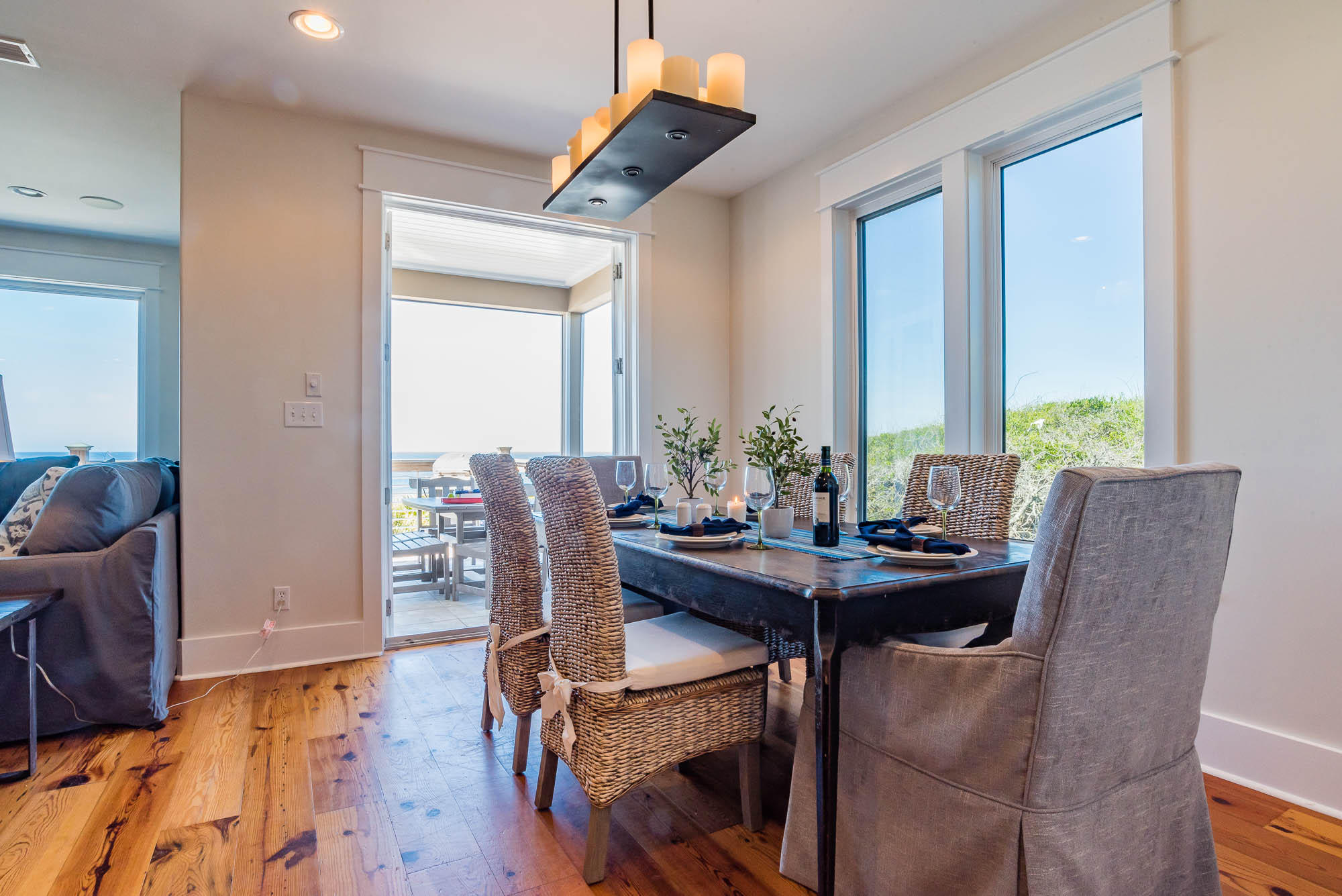 179 Pelican Circle Seacrest, FL 32461 - Photo 32 of 87 a view of a dining room with furniture and window
