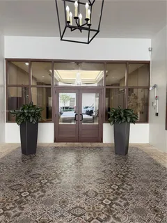 a view of a potted plant in a room
