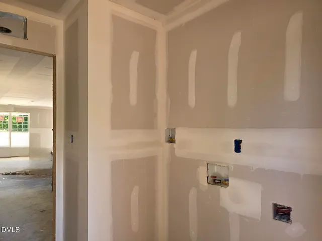 a backyard of a house