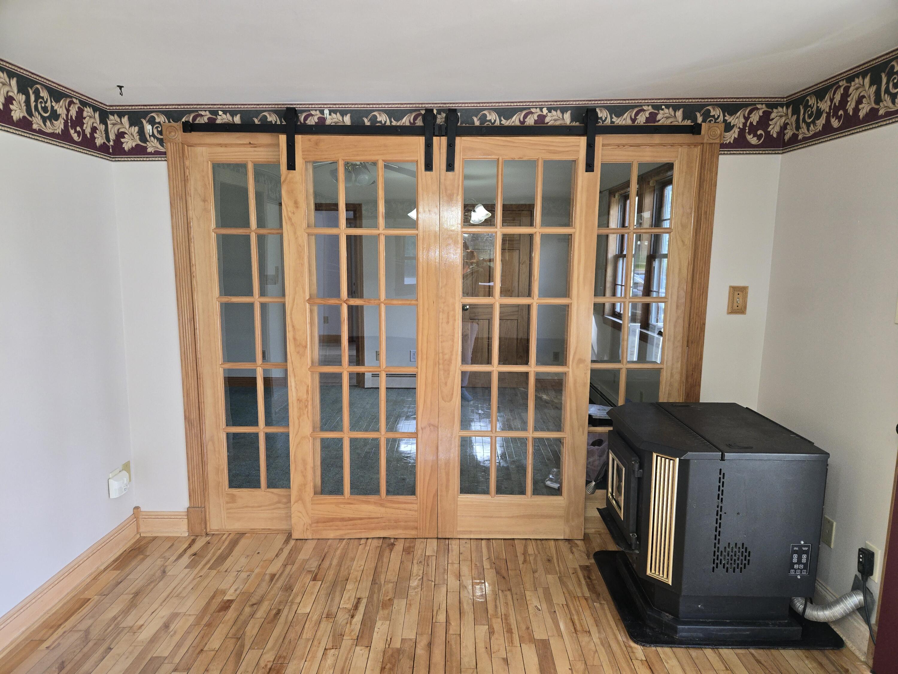 292 Snows Corner Road Orrington, ME 04474 - Photo 5 of 14 Dining Room Doors