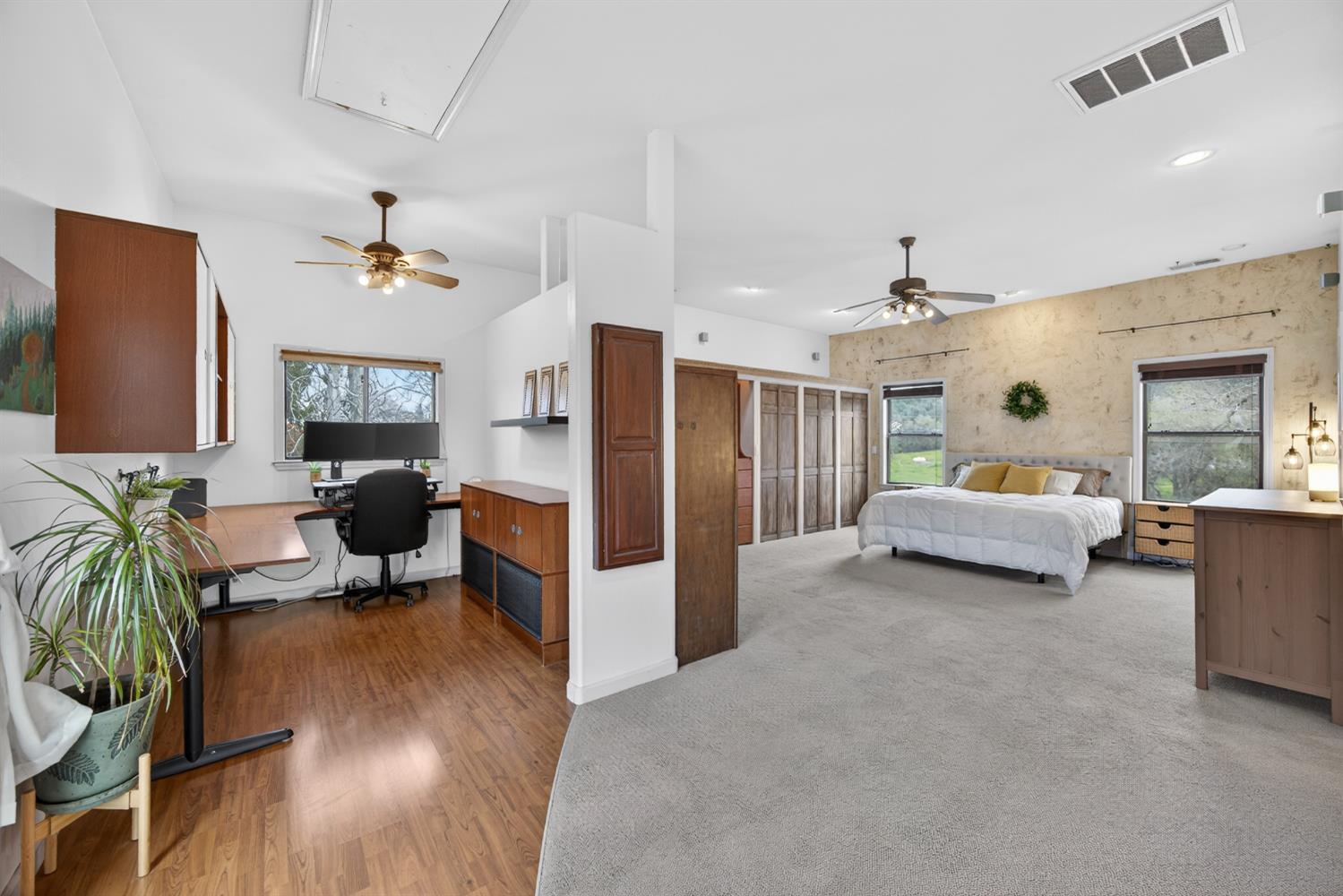 8380 Chili Hill Road Newcastle, CA 95658 - Photo 16 of 35 Primary Suite with office/flex space