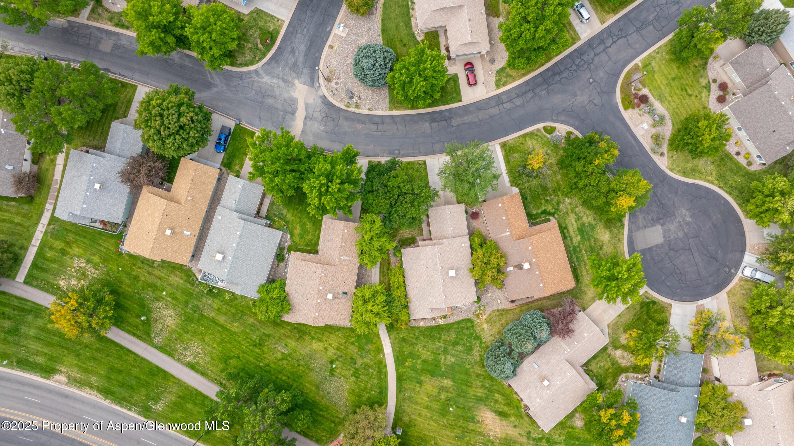 62 Limberpine Circle Parachute, CO 81635 - Photo 18 of 26 an aerial view of a house with garden space and street view