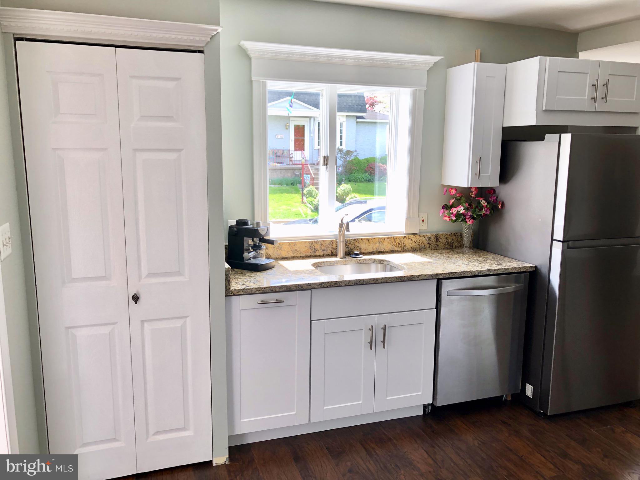 201 Ellis Road Willow Grove, PA 19090 - Photo 8 of 26 Remodeled kitchen with new floors and full pantry
