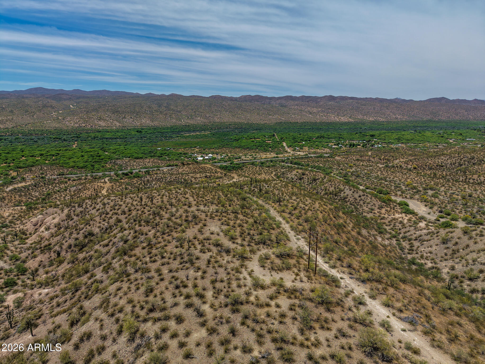 0 Az-77 Winkelman, AZ 85192 - Photo 2 of 50 a view of a lush green hillside and a houses