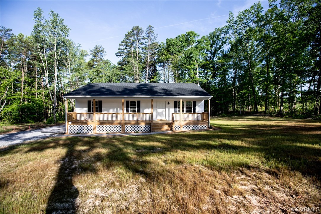 22 Abrams Road Farmville, VA 23901 - Photo 1 of 42 a front view of a house with swimming pool having outdoor seating