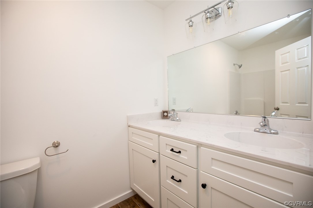 22 Abrams Road Farmville, VA 23901 - Photo 25 of 42 a bathroom with a sink and a toilet