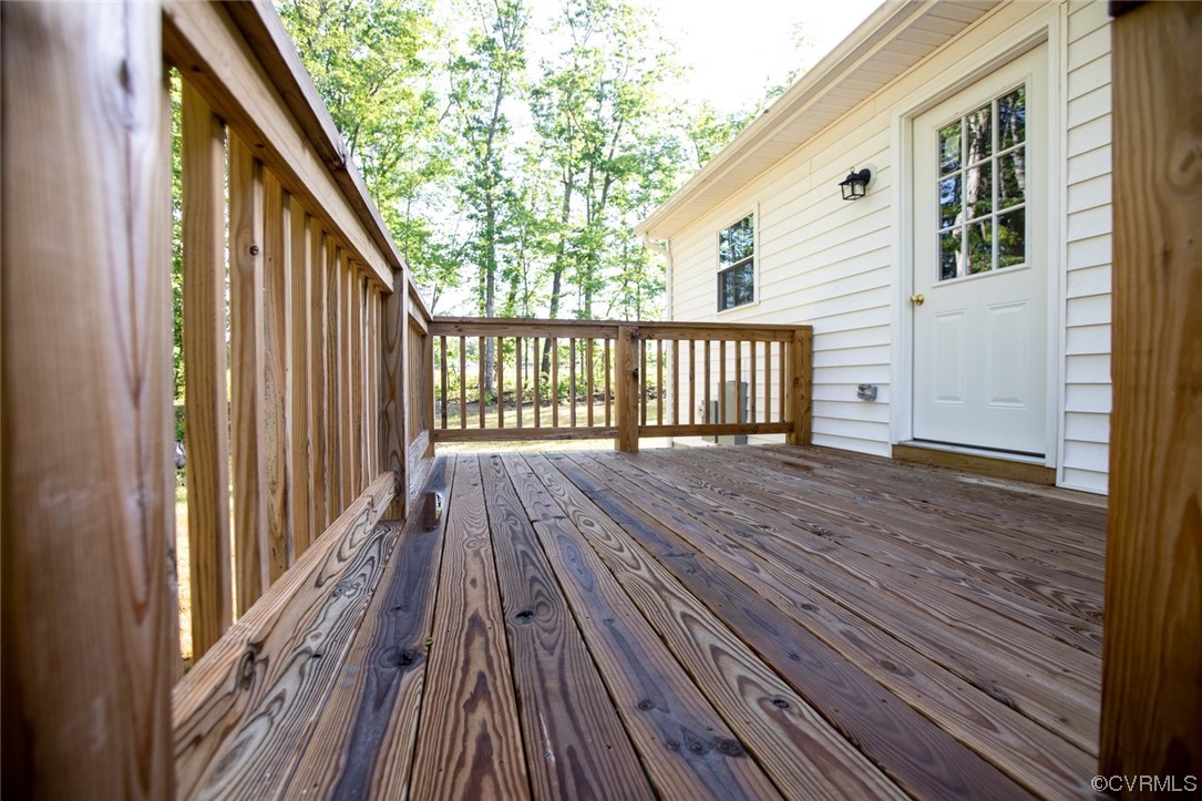 22 Abrams Road Farmville, VA 23901 - Photo 37 of 42 a view of wooden deck