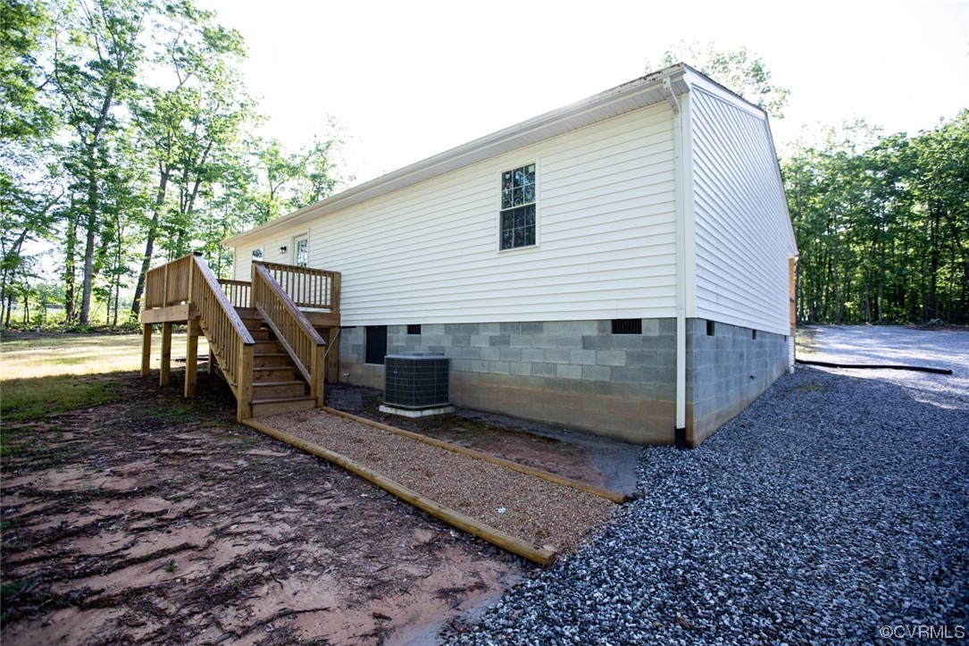 22 Abrams Road Farmville, VA 23901 - Photo 40 of 42 a view of a house with a yard and wooden fence