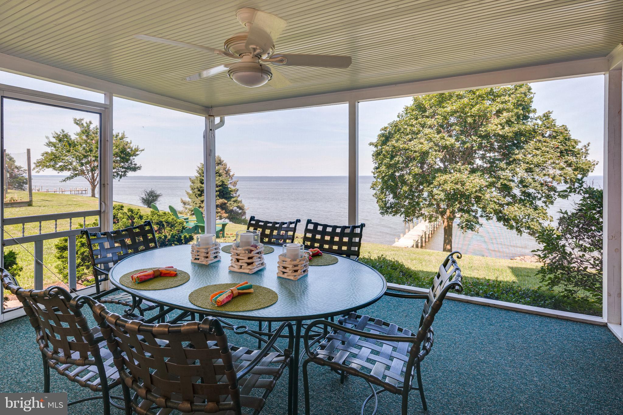 5138 Mountain Road Pasadena, MD 21122 - Photo 14 of 43 Screened porch overlooking entire waterfront!
