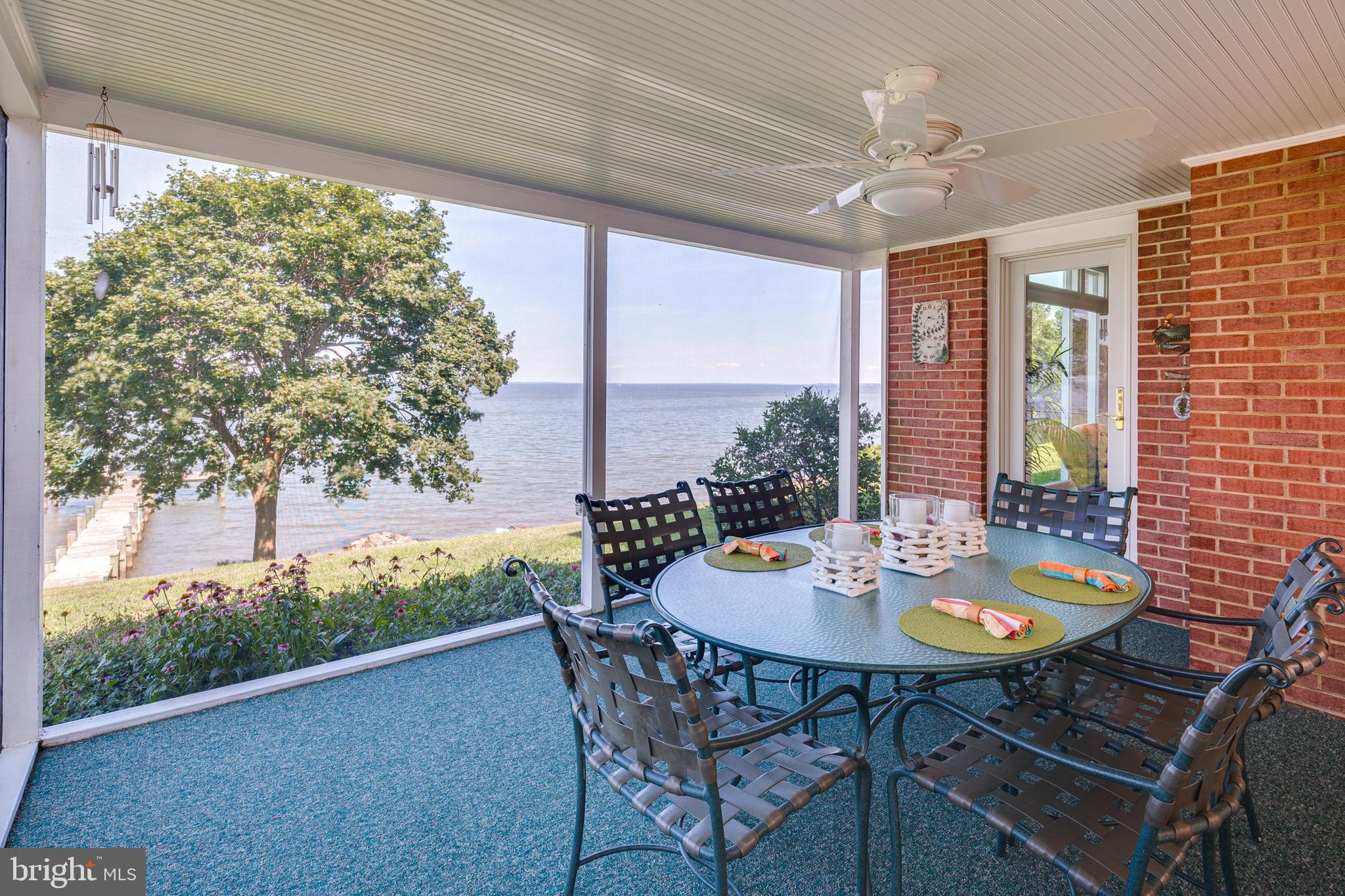5138 Mountain Road Pasadena, MD 21122 - Photo 15 of 43 Screened porch with amazing waterviews
