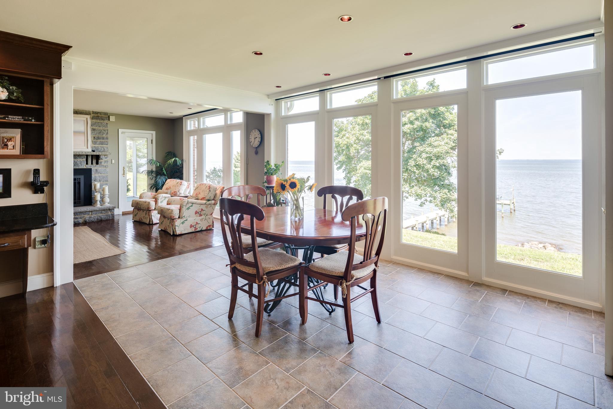 5138 Mountain Road Pasadena, MD 21122 - Photo 10 of 43 Eat-in Kitchen open to FR w/ amazing waterviews
