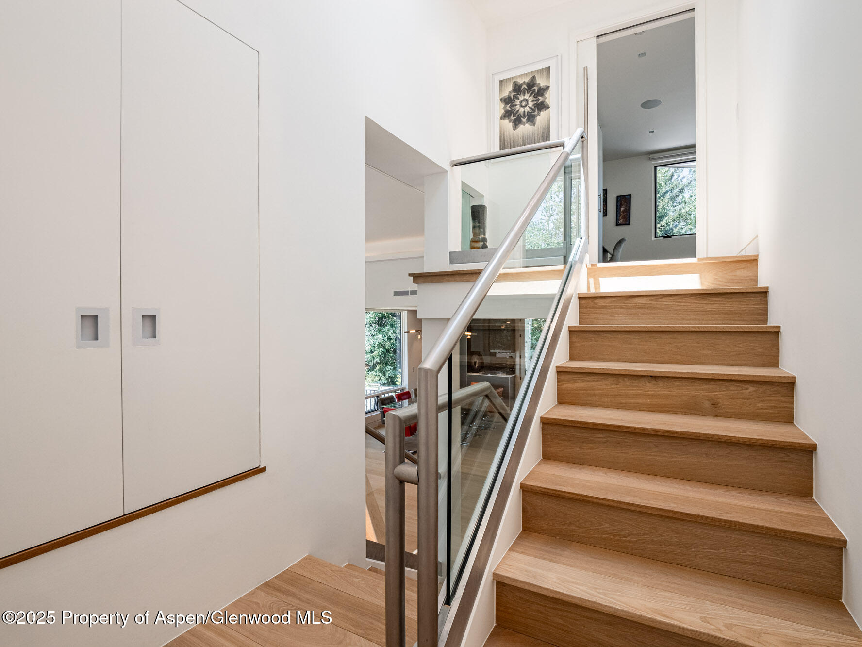 1440 Crystal Lake Road Aspen, CO 81611 - Photo 19 of 44 Stairs up to Queen Suite