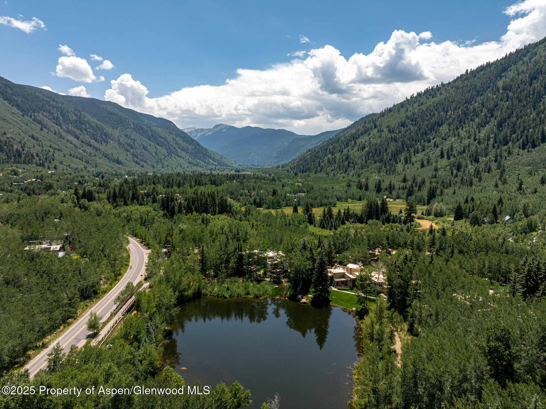1440 Crystal Lake Road Aspen, CO 81611 - Photo 41 of 44 Aerial Views
