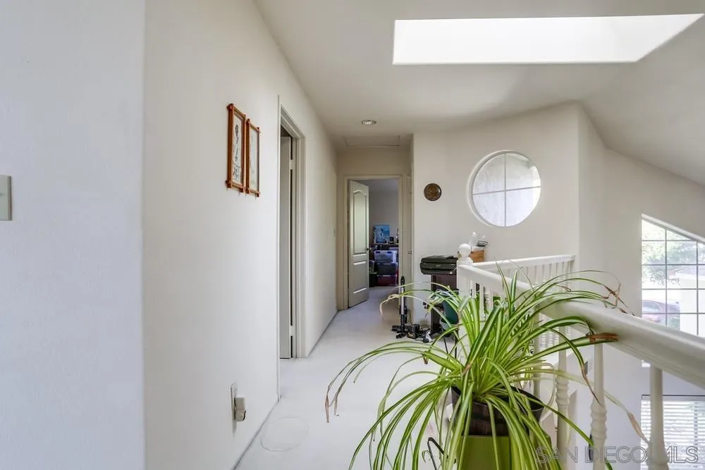 3243 San Tomas Drive Oceanside, CA 92056 - Photo 27 of 45 a view of a potted plant in a hall with a mirror