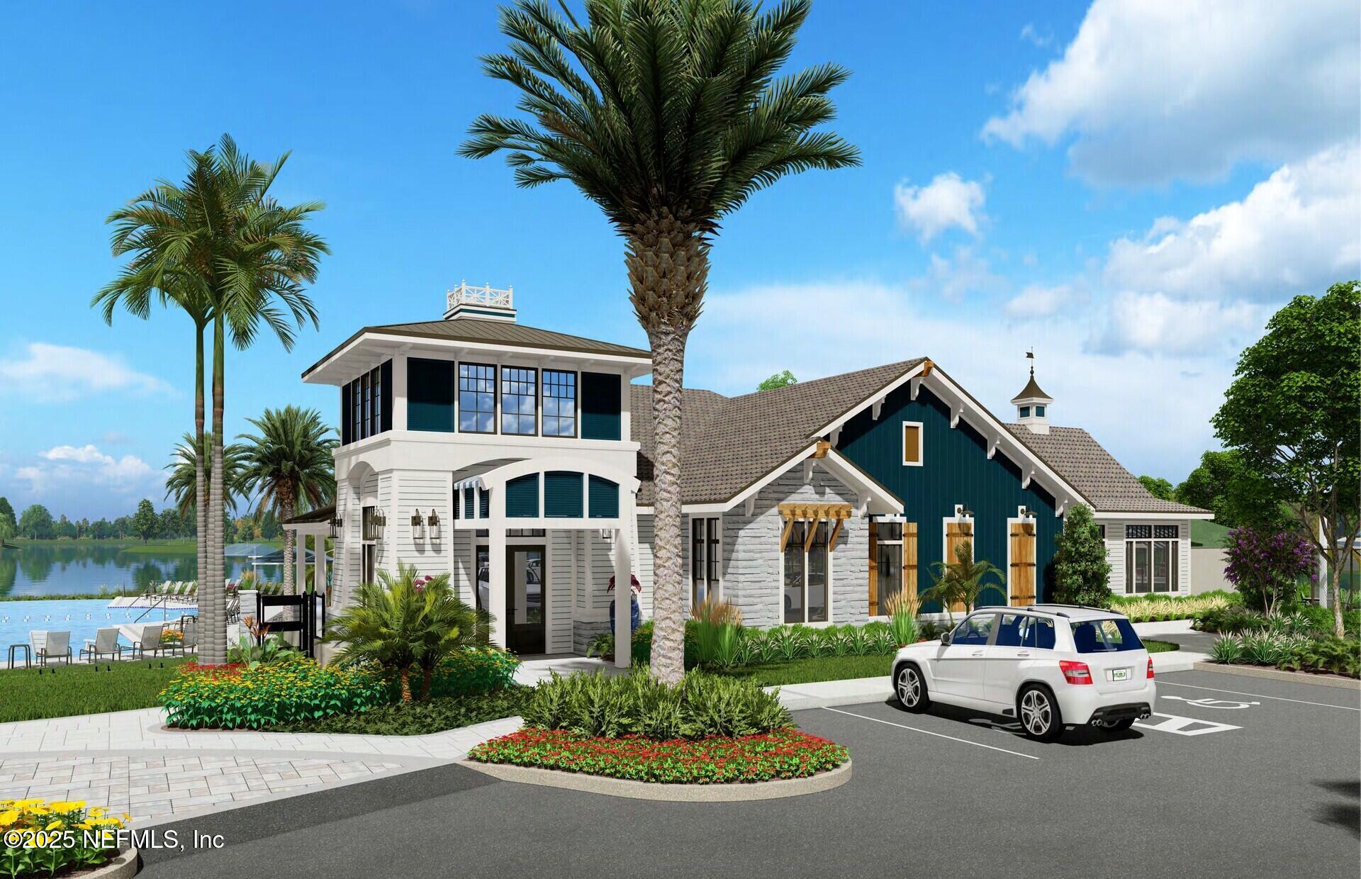 134 Headstream Drive St. Johns, FL 32259 - Photo 23 of 28 a car parked in front of house with a yard