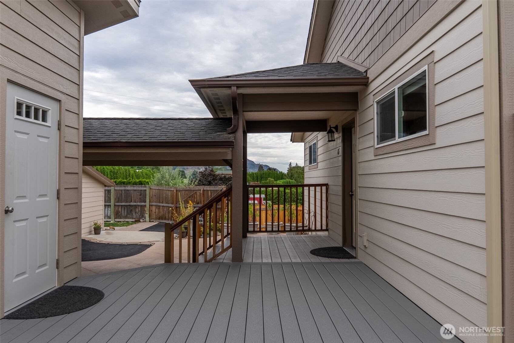 65 Eastlake Road, Unit B Oroville, WA 98844 - Photo 7 of 40 a view of wooden deck