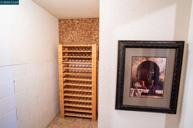 a view of a hallway with a wooden floor