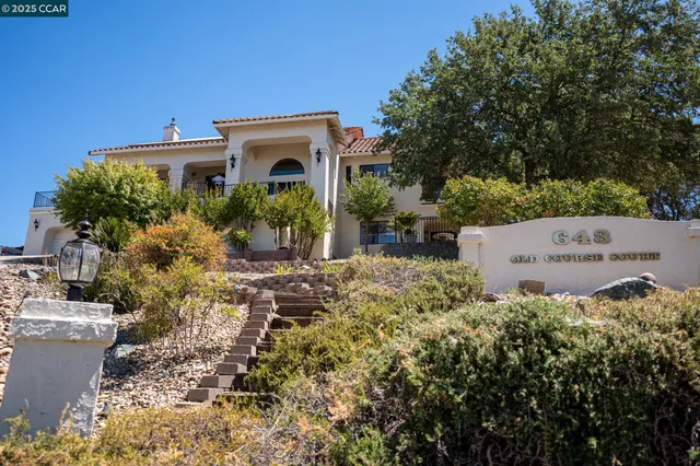 a view of a house with a yard and plants