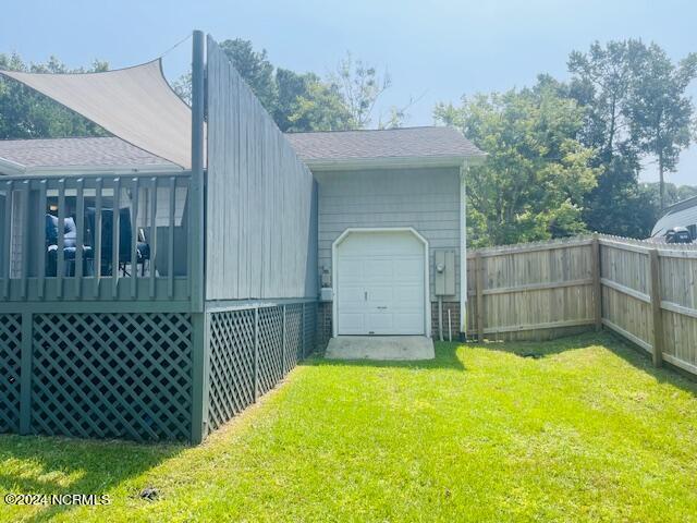 415 Boros Road New Bern, NC 28560 - Photo 31 of 37 Backyard