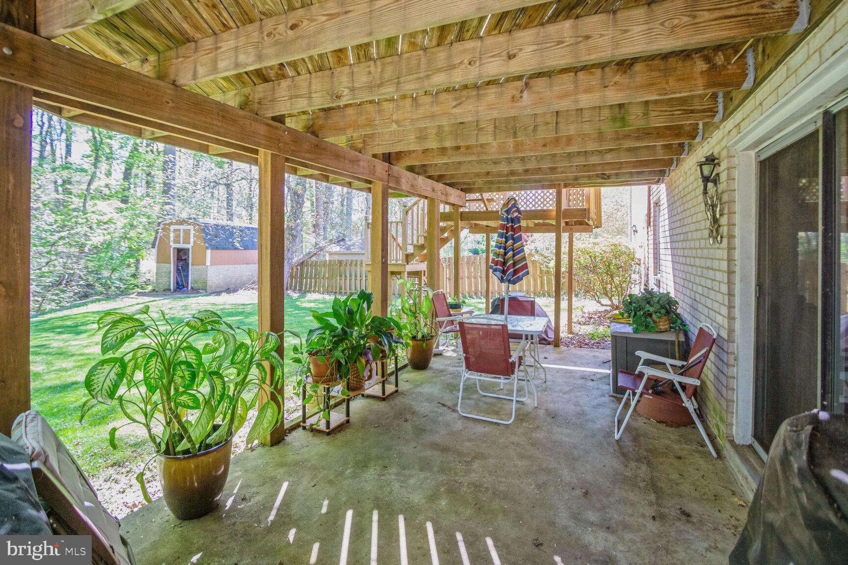 11202 Brandywine Road Clinton, MD 20735 - Photo 33 of 39 Walk Out Patio