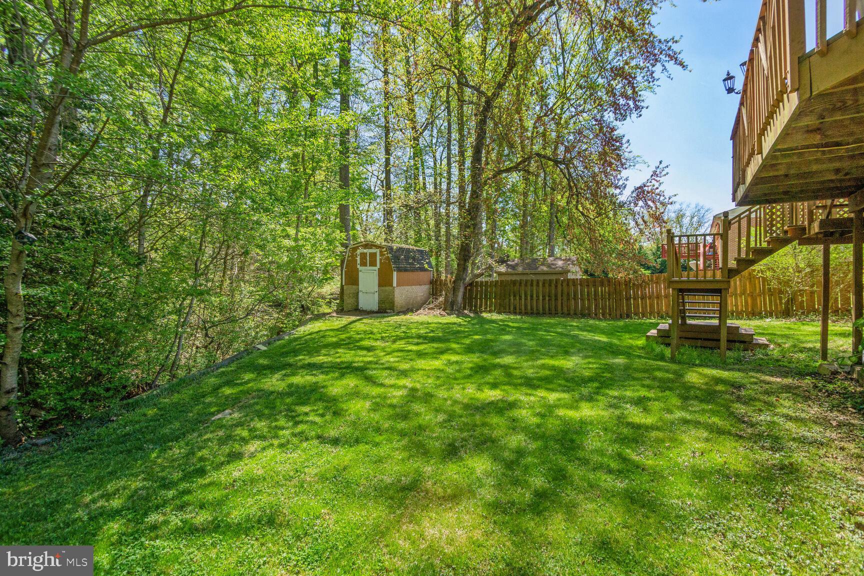 11202 Brandywine Road Clinton, MD 20735 - Photo 36 of 39 Private backyard