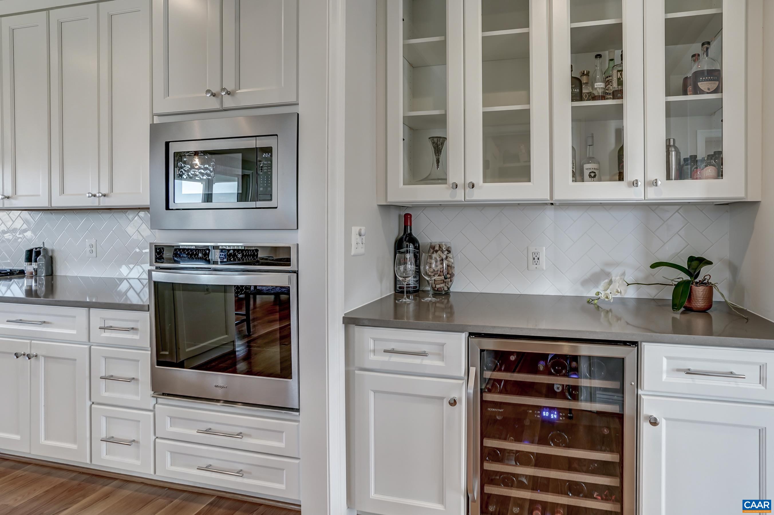 424 Claibourne Road Crozet, VA 22932 - Photo 22 of 64 a kitchen with cabinets appliances and a counter space