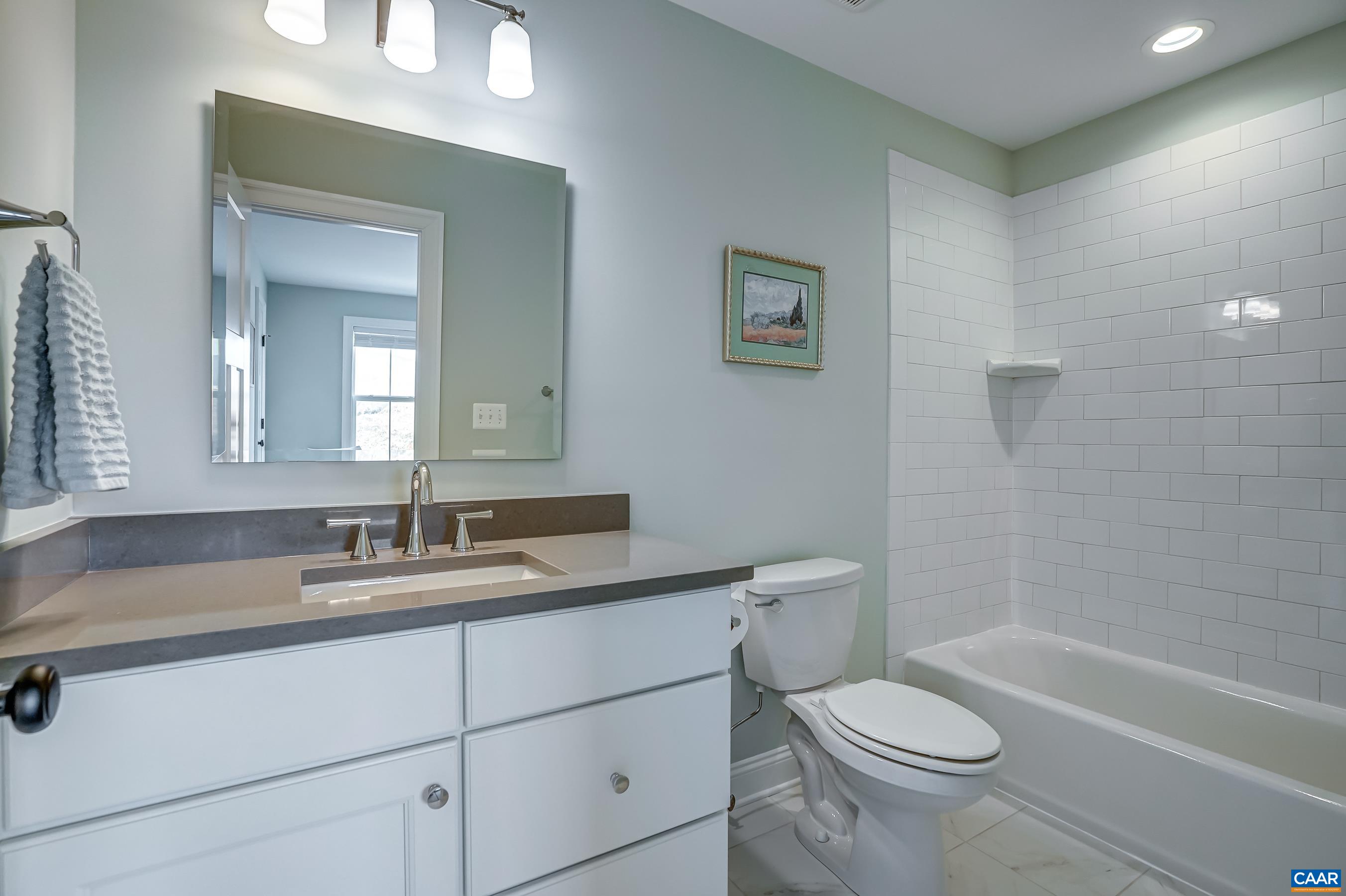 424 Claibourne Road Crozet, VA 22932 - Photo 39 of 64 a bathroom with a sink a toilet and shower