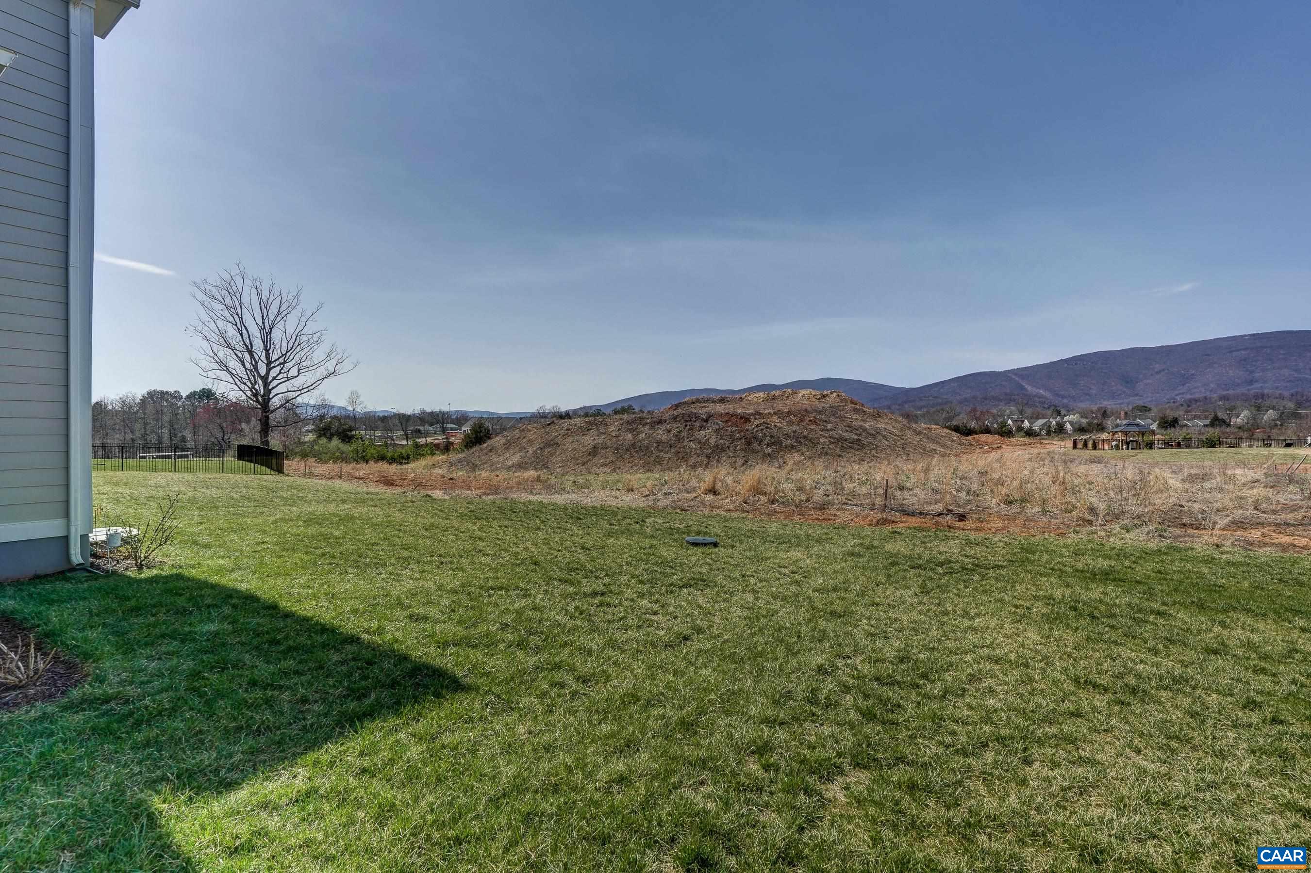 424 Claibourne Road Crozet, VA 22932 - Photo 58 of 64 a view of a lush green outdoor space with a lake view